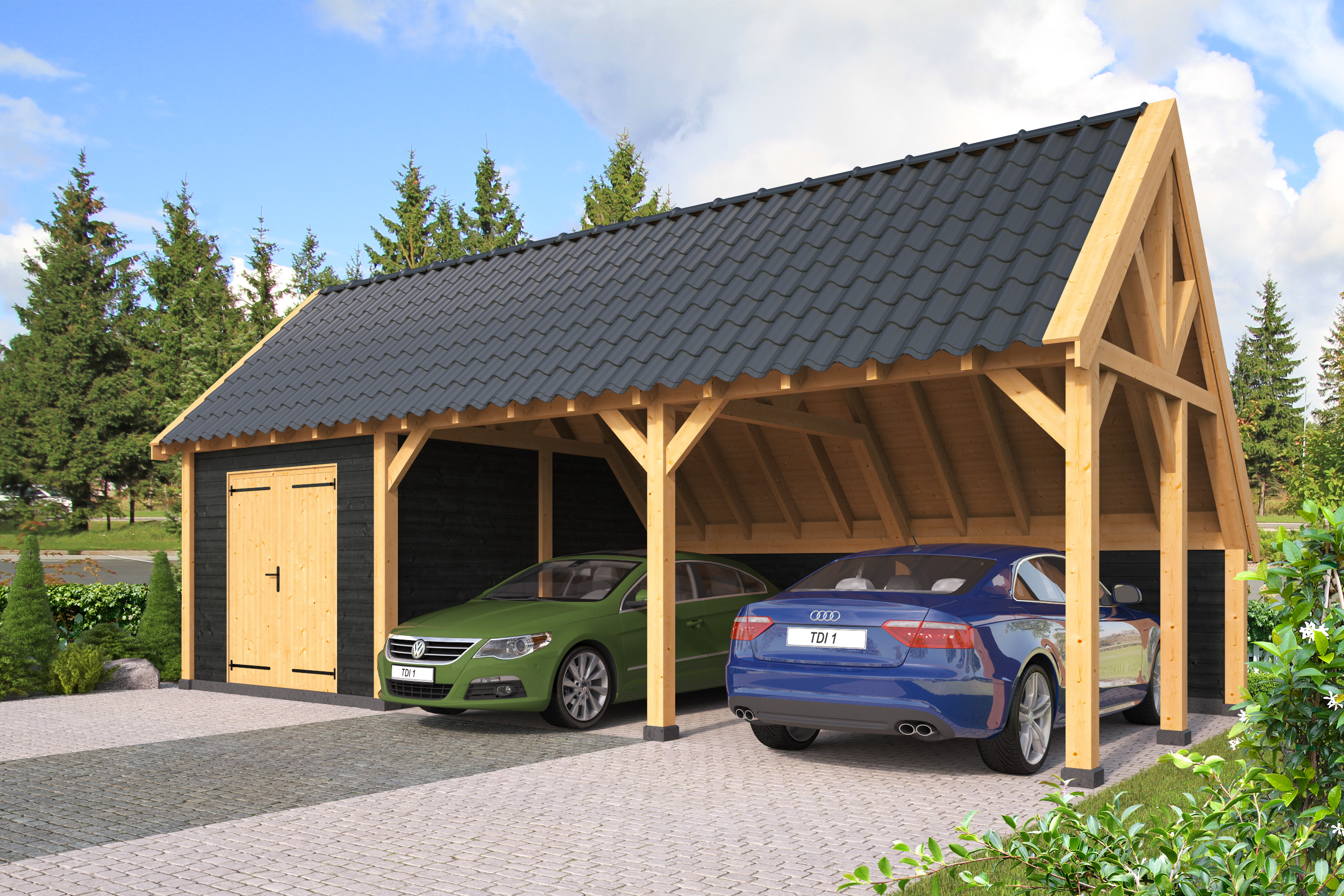 Carport overkapping